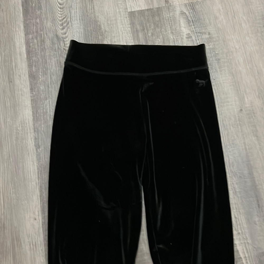 PINK velvet leggings size XS, never worn